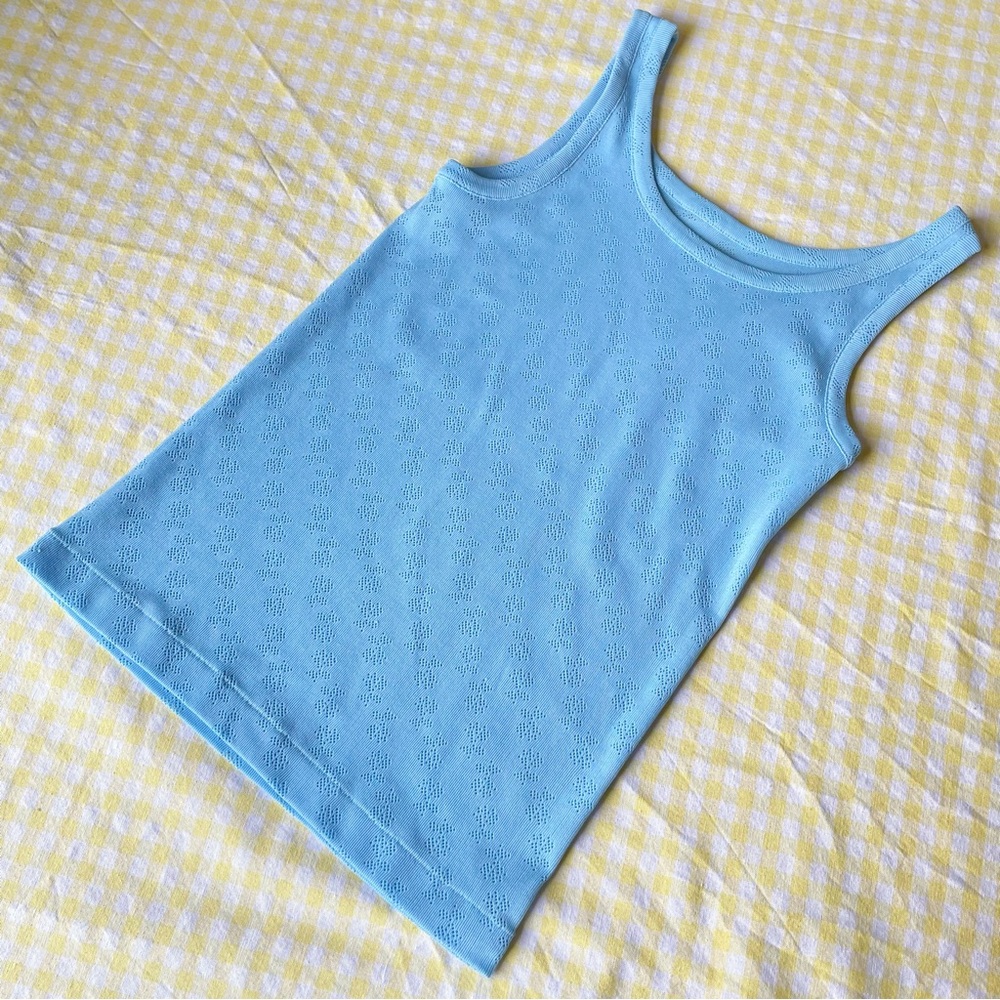 Vintage 70s/80s Light Blue Tank Top